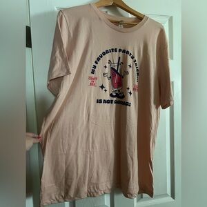 Bella canvas XL NWOT my favorite party trick is not going